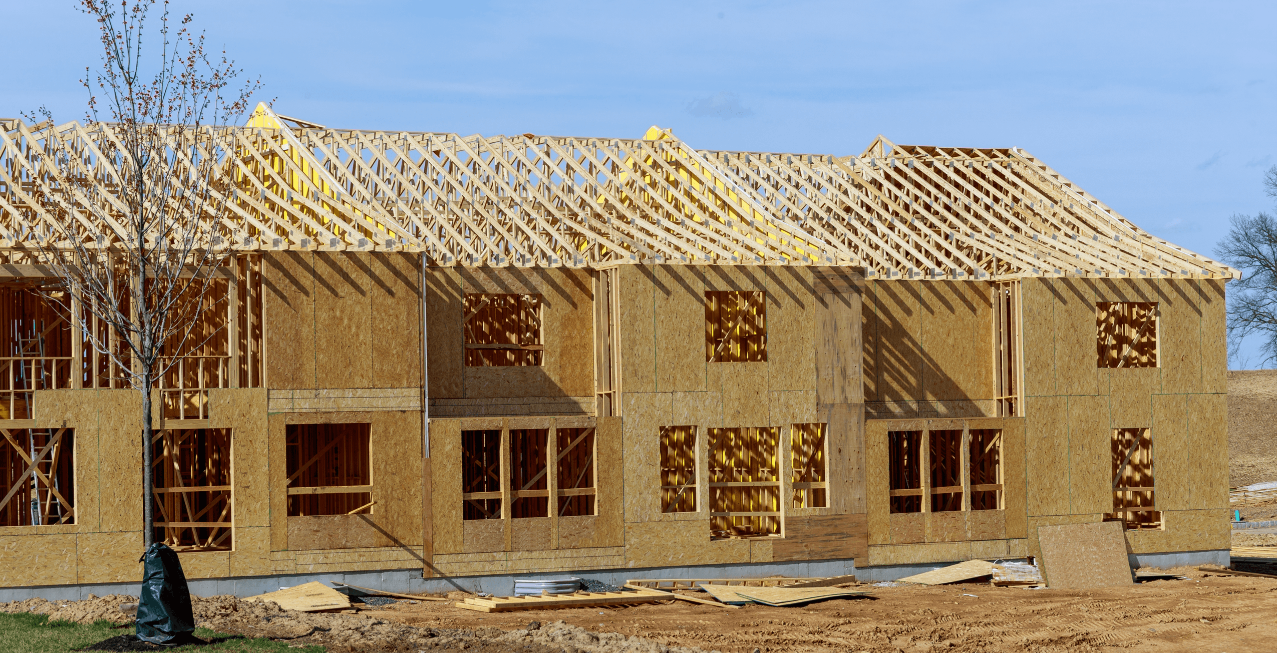Image of new Multifamily building under construction
