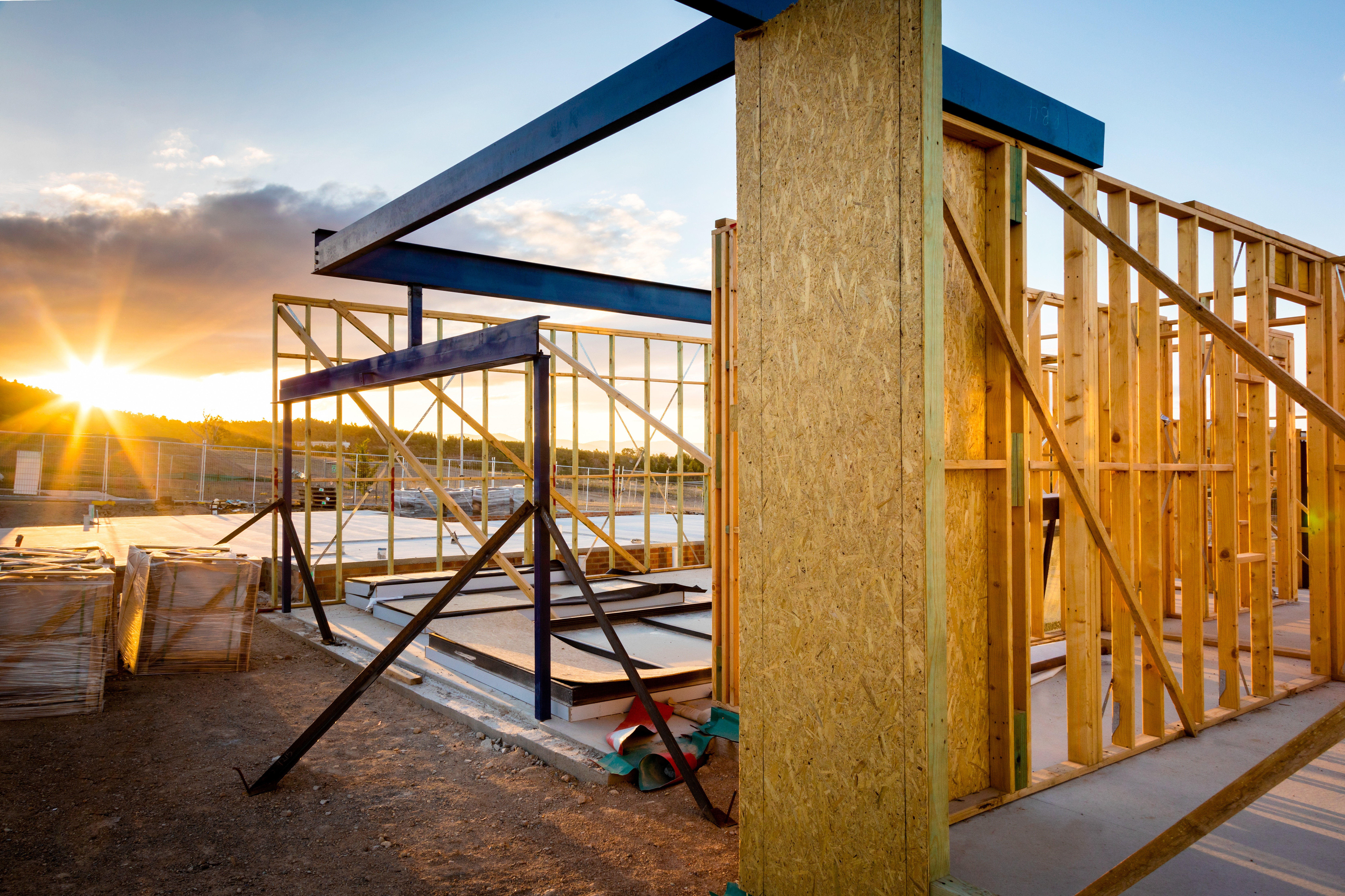Image of new home construction
